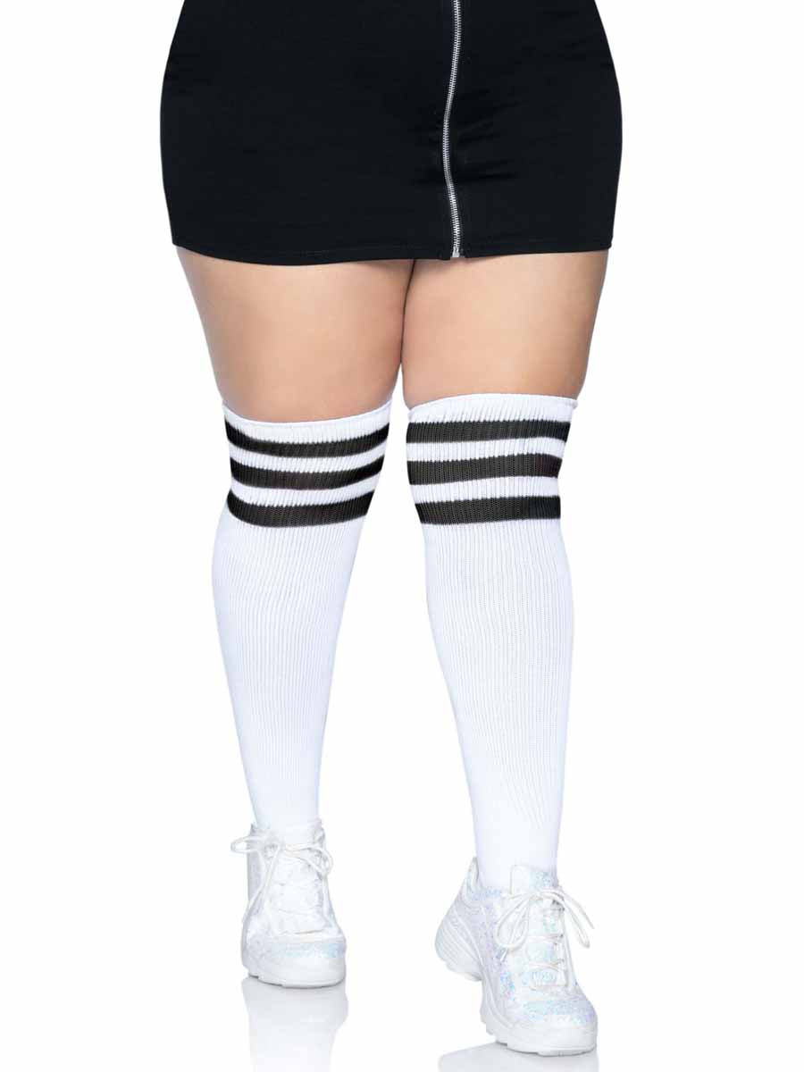 LA5627X - Over The Knee Athletic Socks Plus Size