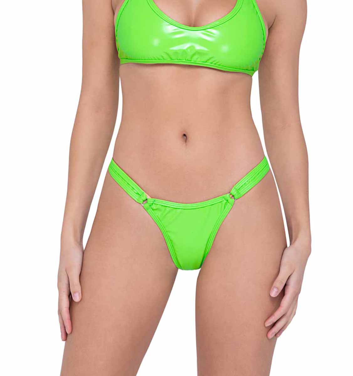 R-6262 - Vinyl Thong Bottoms Thongs Roma