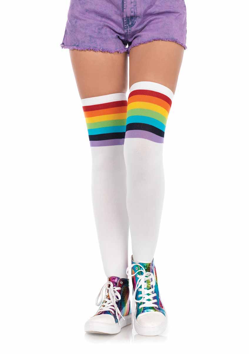 LA6612 - Rainbow Thigh High