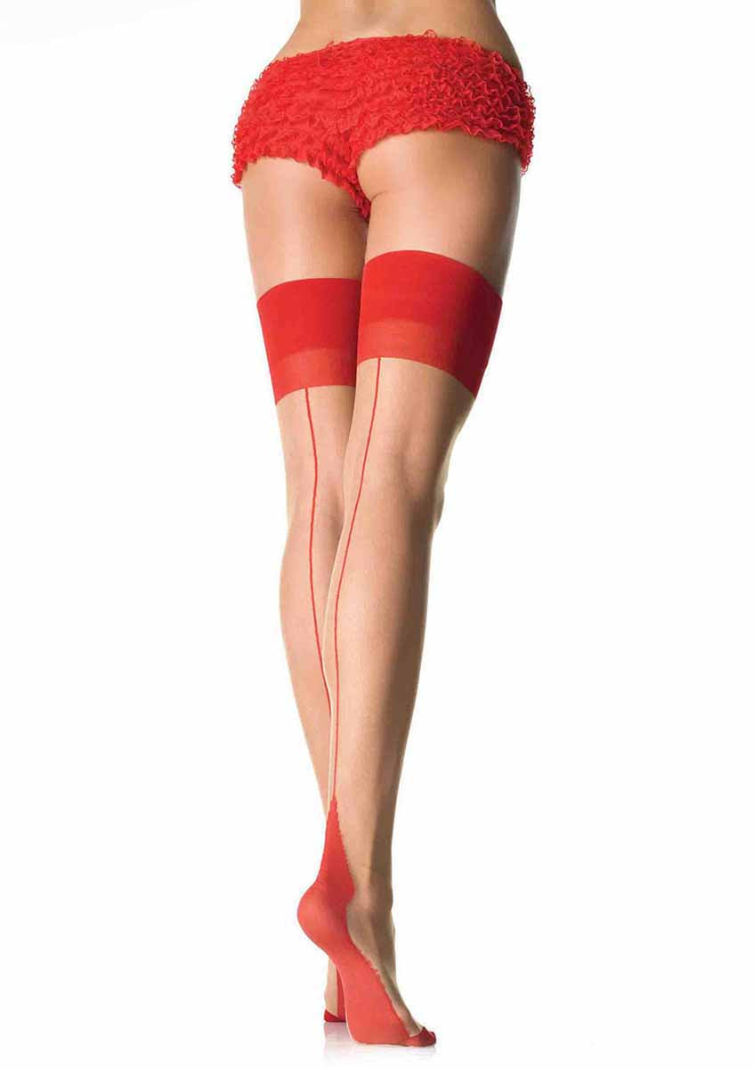 LA1027 - Cuban Heel Two Toned Stocking Stockings Leg Avenue   