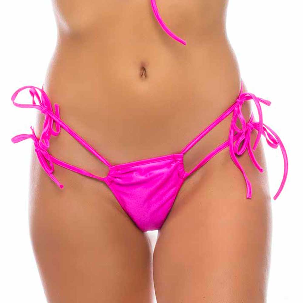 11003SL - Adjustable Tie Side Bottom Thongs Bodyzone   