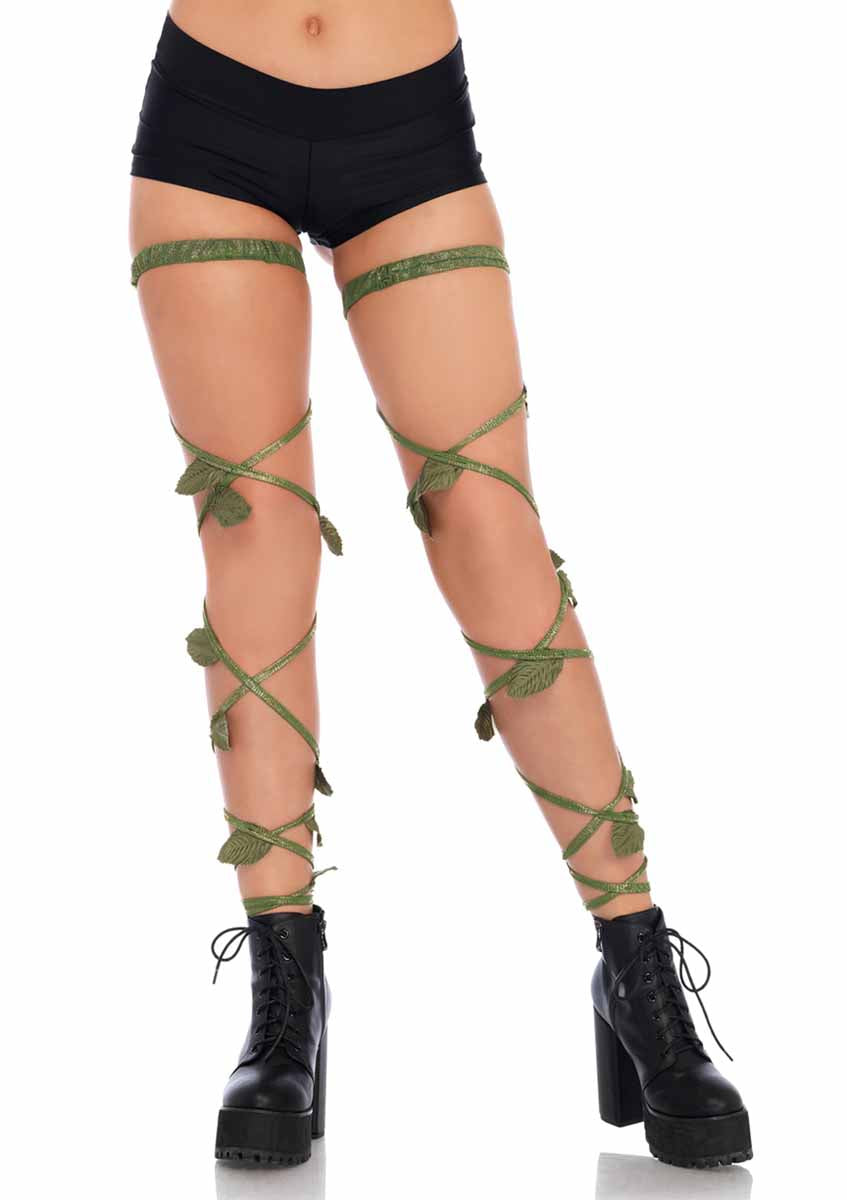 LA1939 - Ivy Leg Wrap  Leg Avenue Green One Size 