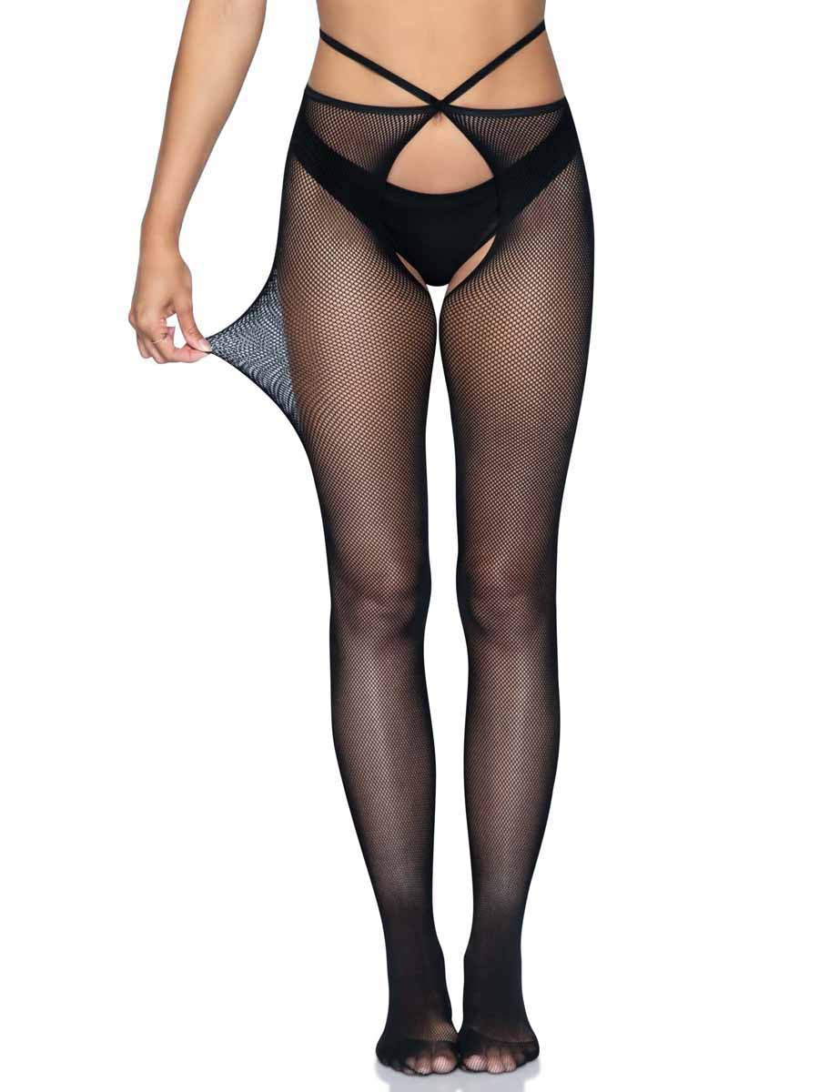 LA1951 - Micro Net Crotchless Pantyhose Pantyhose Leg Avenue   