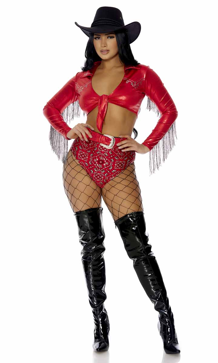 FP552980 - Rodeo Fever Cowgirl Costume