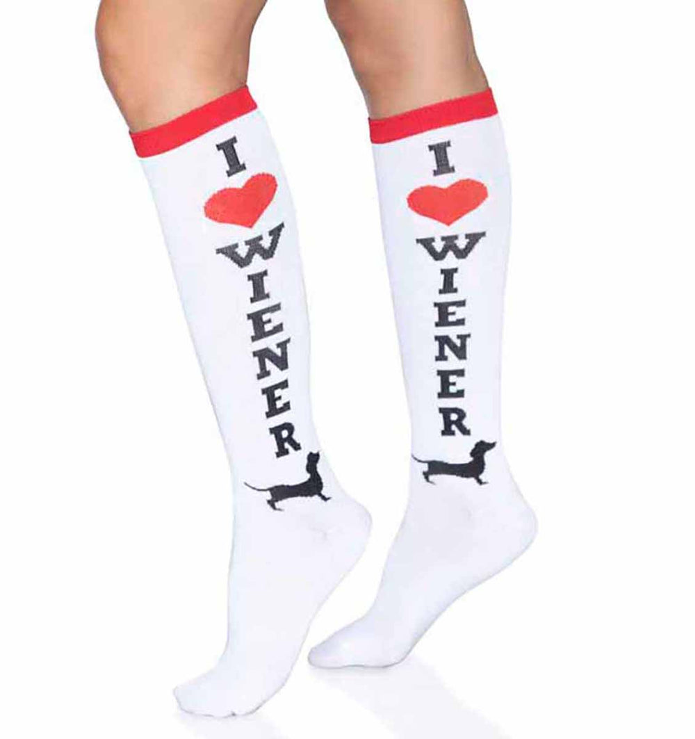 LA5623 - Wiener Dog Knee High Knee Highs Leg Avenue   