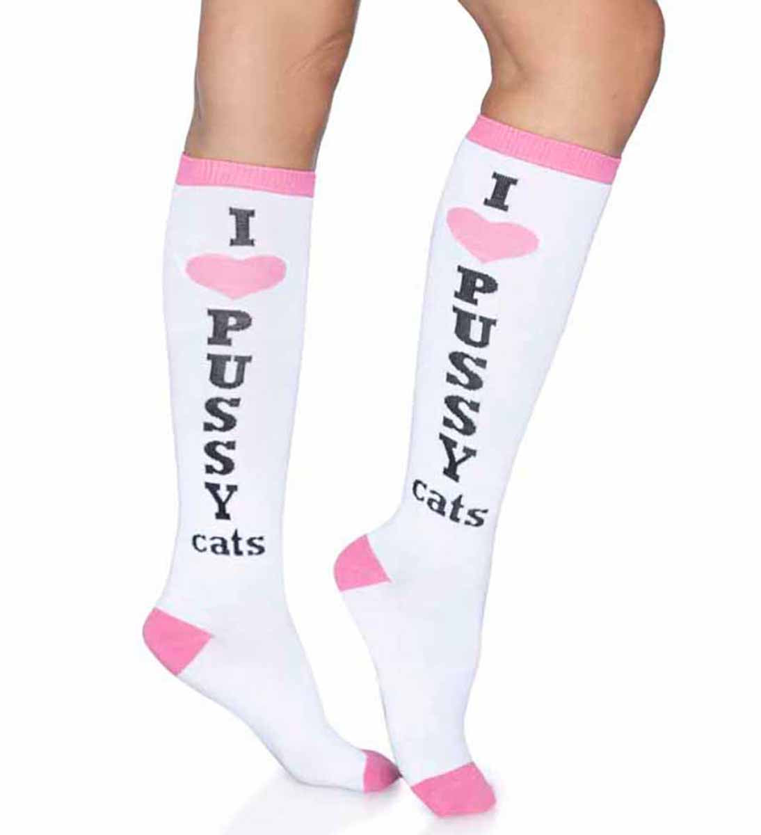 LA5624 - Pussycat Knee High Knee Highs Leg Avenue   