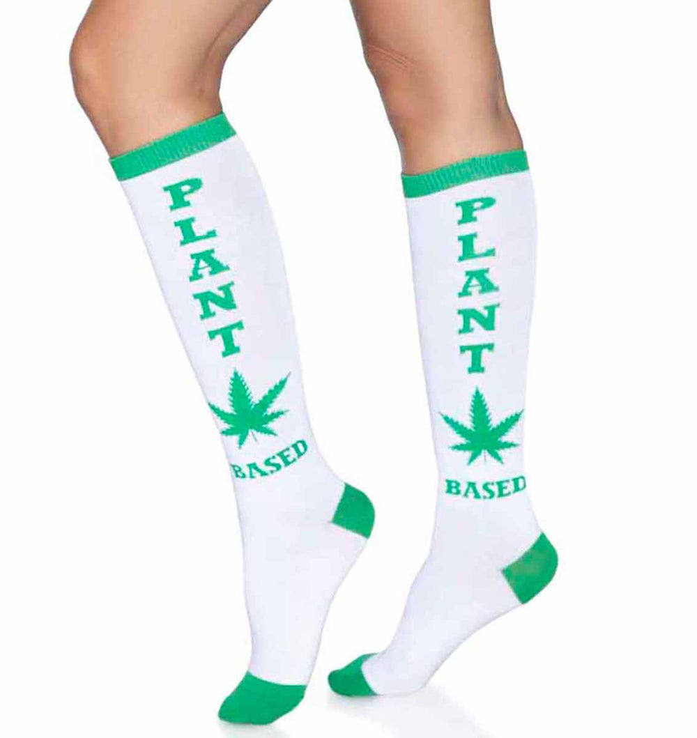 LA5625 - Plant Based Knee Highs Knee Highs Leg Avenue   