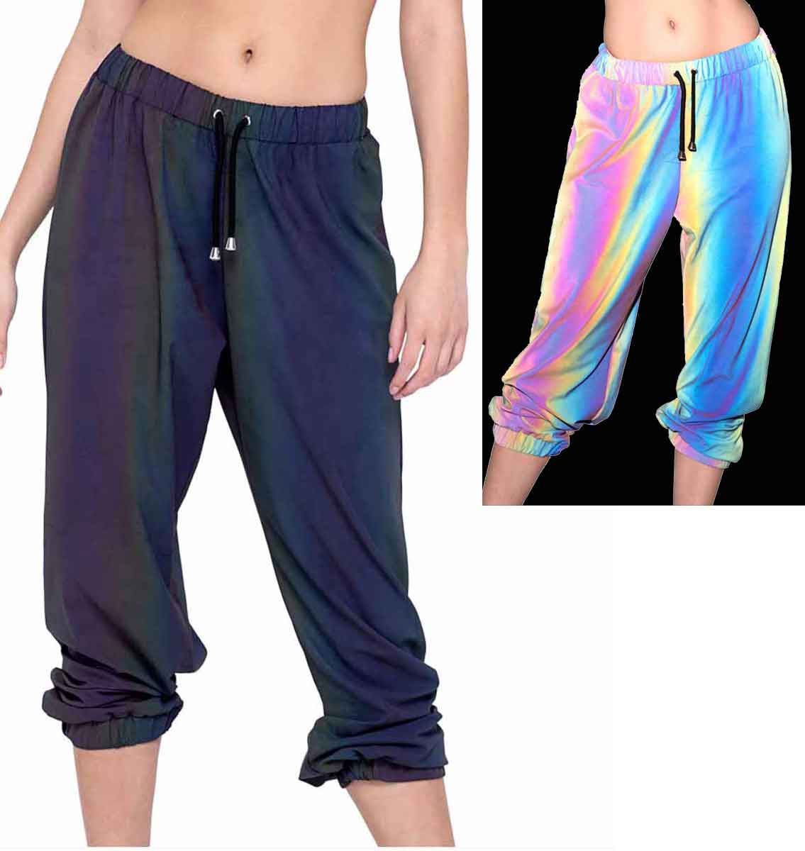 R-6260 Reflective Unisex Joggers Pants Roma   