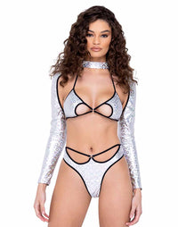 R-6279 - Ring Hologram Shrug Shrugs Roma   