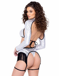 R-6341 - Ring Hologram Thong Back Bottom Back View