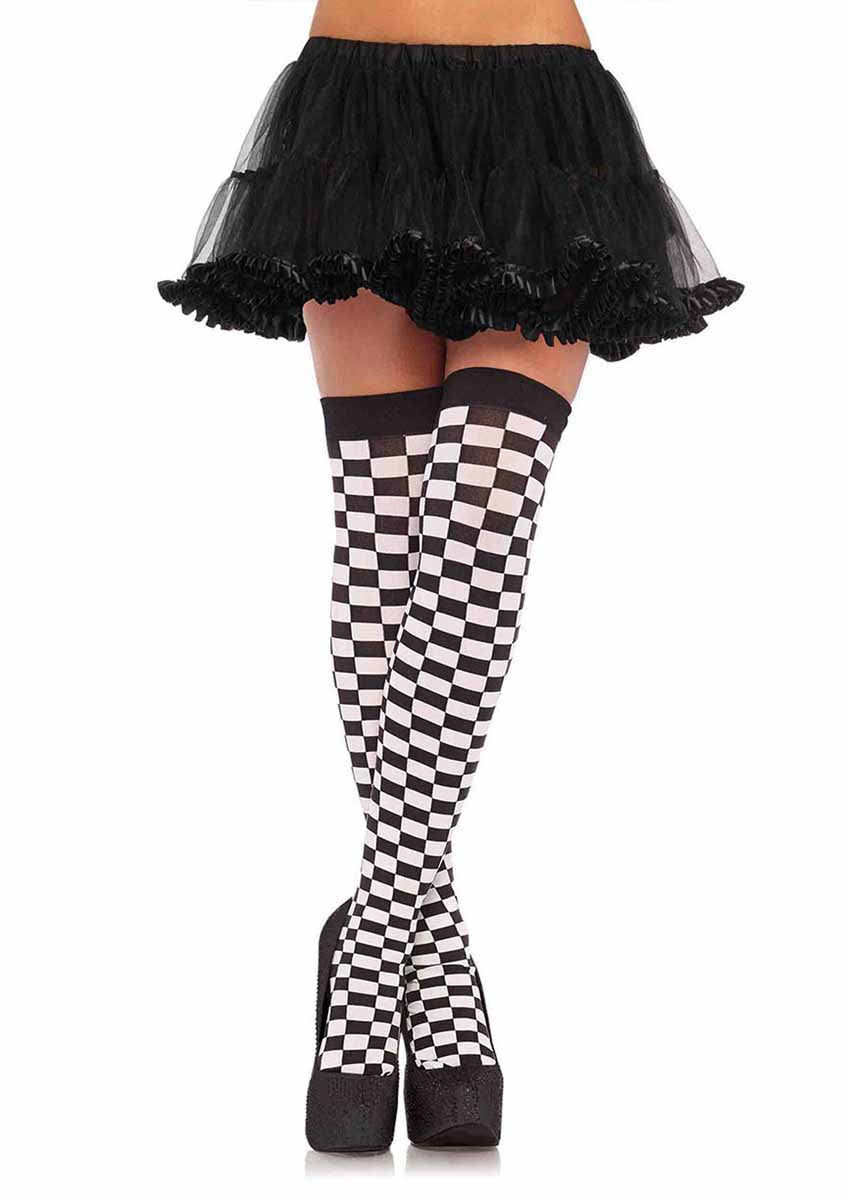 LA6281 - Checkered Stockings Stockings Leg Avenue   