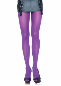 LA7300 - Nylon Tights Pantyhose Leg Avenue Purple One Size 