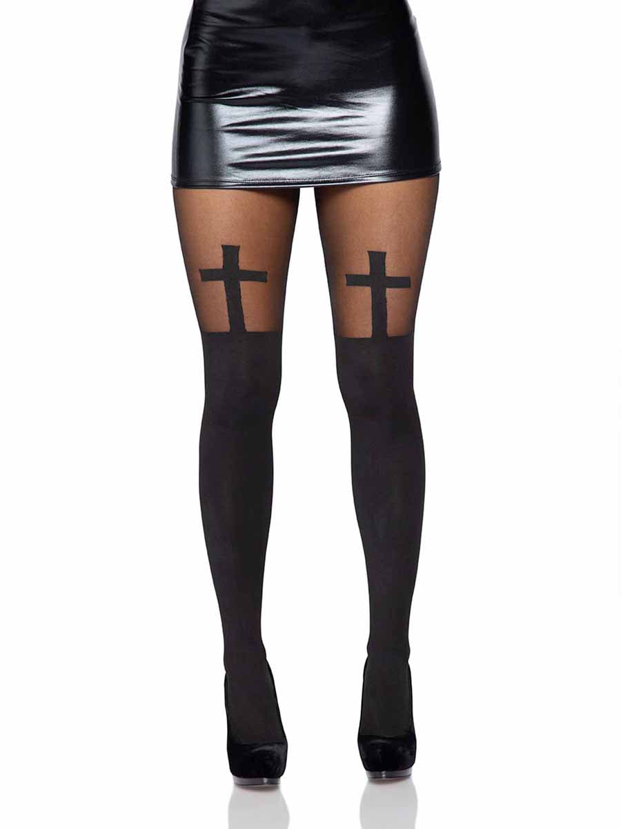 LA7903 - Spandex Cross Pantyhose Pantyhose Leg Avenue   