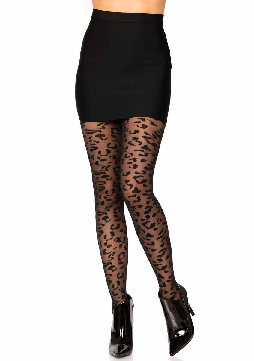 LA7958 - Leopard Tights Pantyhose Leg Avenue   