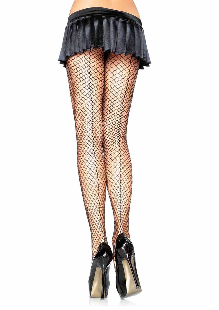 LA9076 -  Lycra Industrial Net Backseam Pantyhose Pantyhose Leg Avenue   