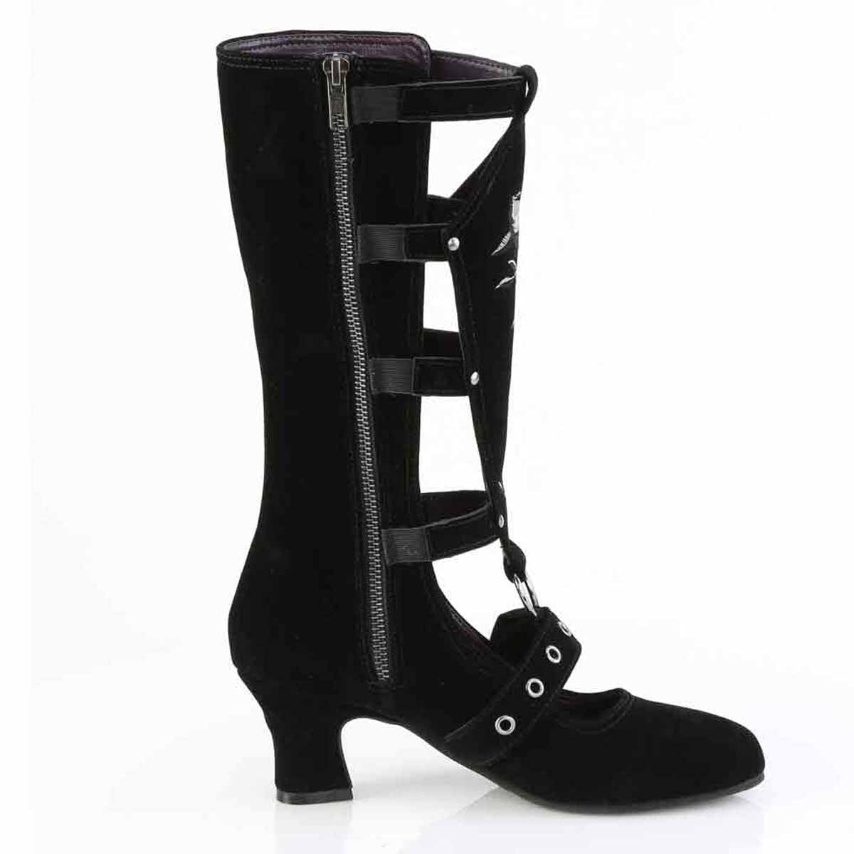 WHIMSY-118 2 1/2" Heel Mid-Calf Boot Boots - Ankle Demonia   