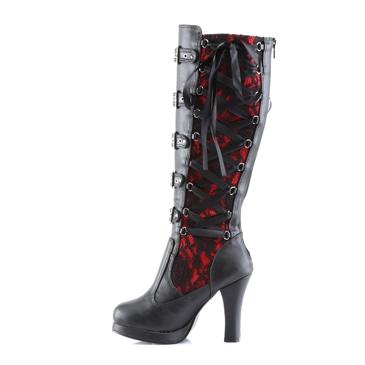 CRYPTO-106 Boots - Knee High Demonia   